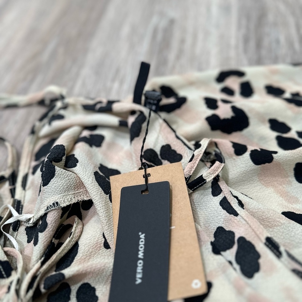 Vero Moda womens animal print dress size small NWT - Picture 6 of 7